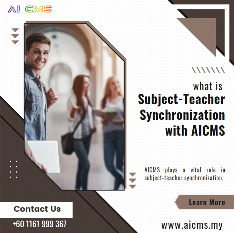 Subject-Teacher Synchronization with AICMS
