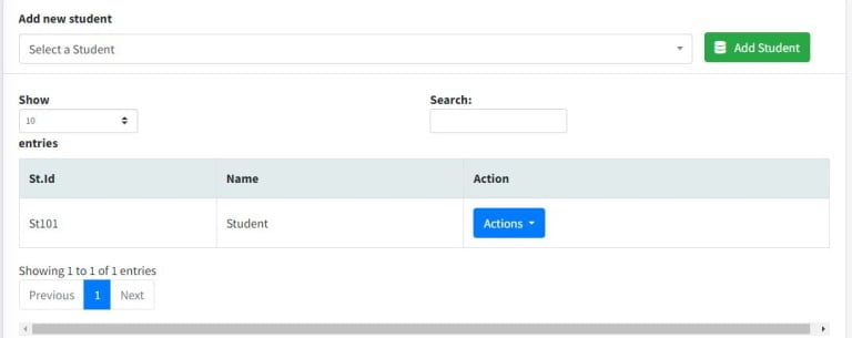 AICMS Schedule and Billing for Student and Teacher Schedules